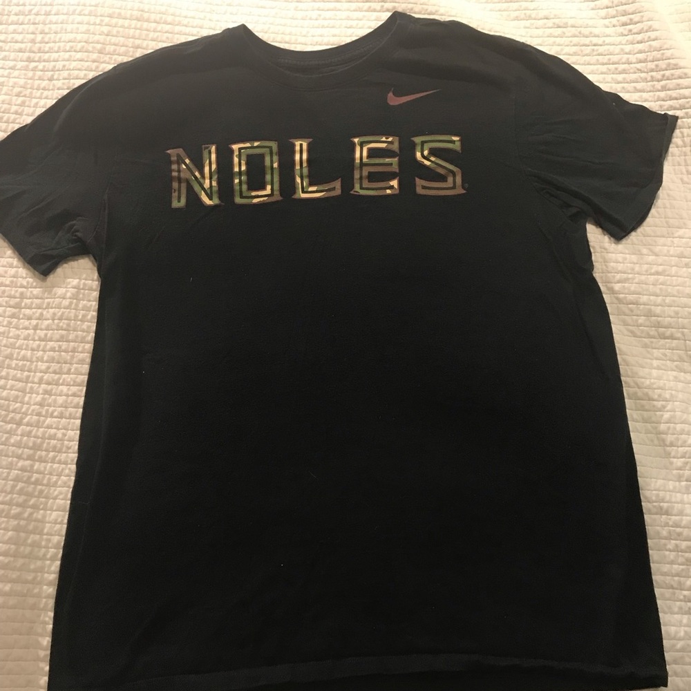Nike Mens L Florida State t-shirt camo